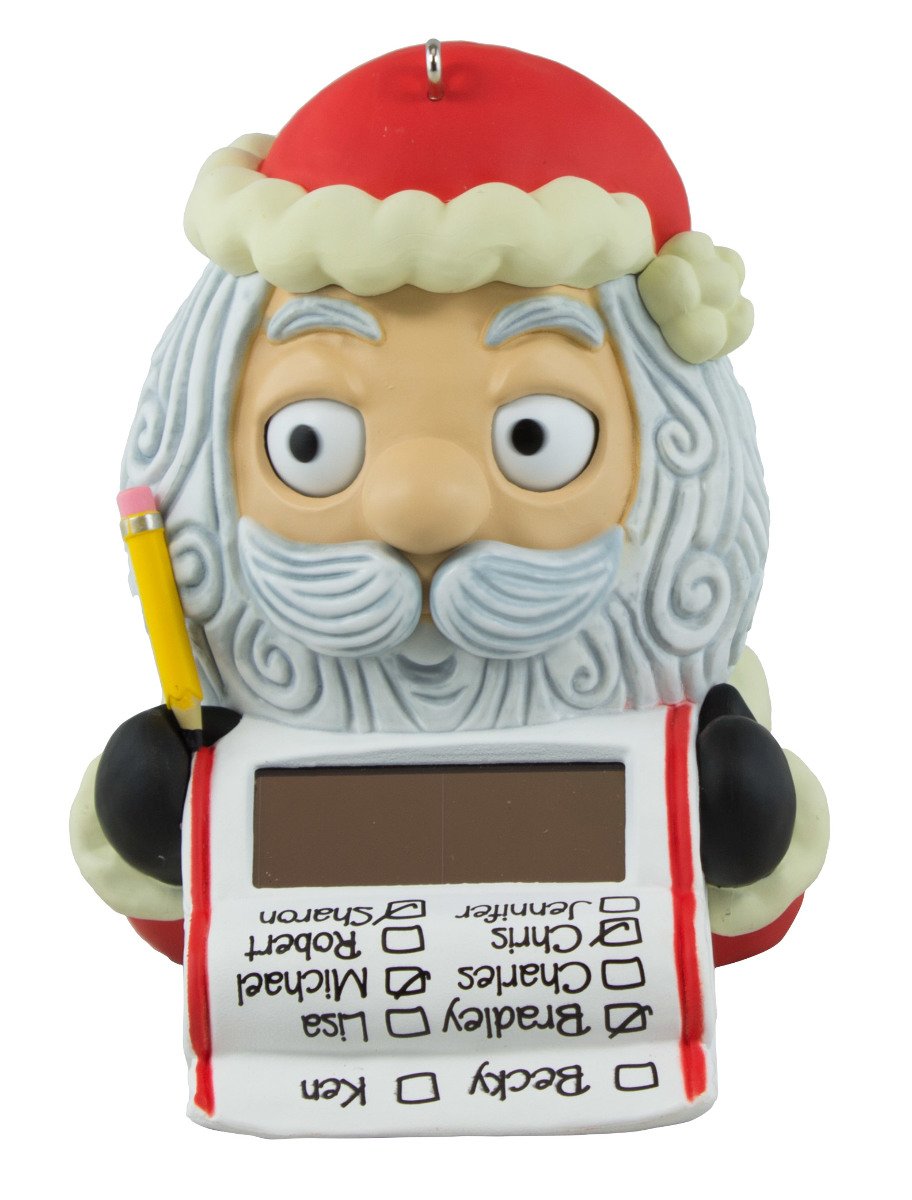 Hallmark Keepsake Ornament Checking it Twice 2016