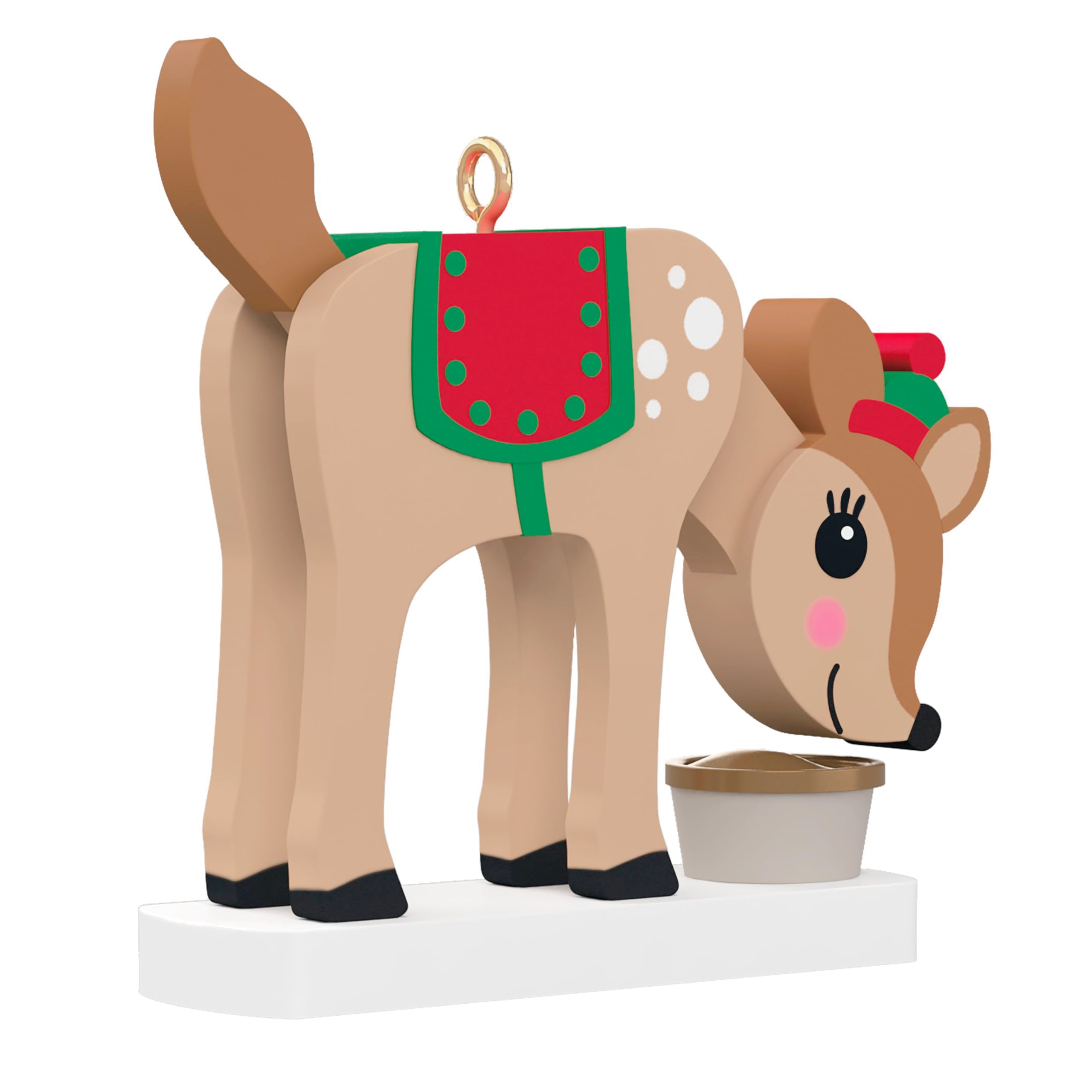 Hallmark Keepsake 1.33" Mini Christmas Ornament 2024, "SEASON'S SNACKINGS", Food Gifts