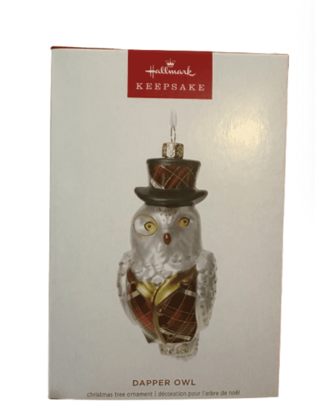 Dapper Owl 2025 Hallmark Keepsake Christmas Ornament