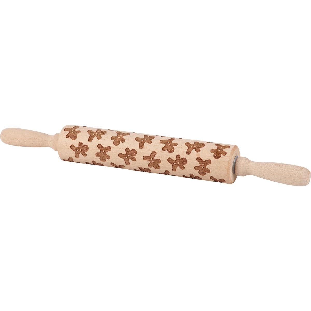 Gingerbread Men Large Rolling Pin