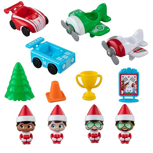 The Elf on the Shelf Santaverse Spin & Soar 12-Day Christmas Countdown Playset