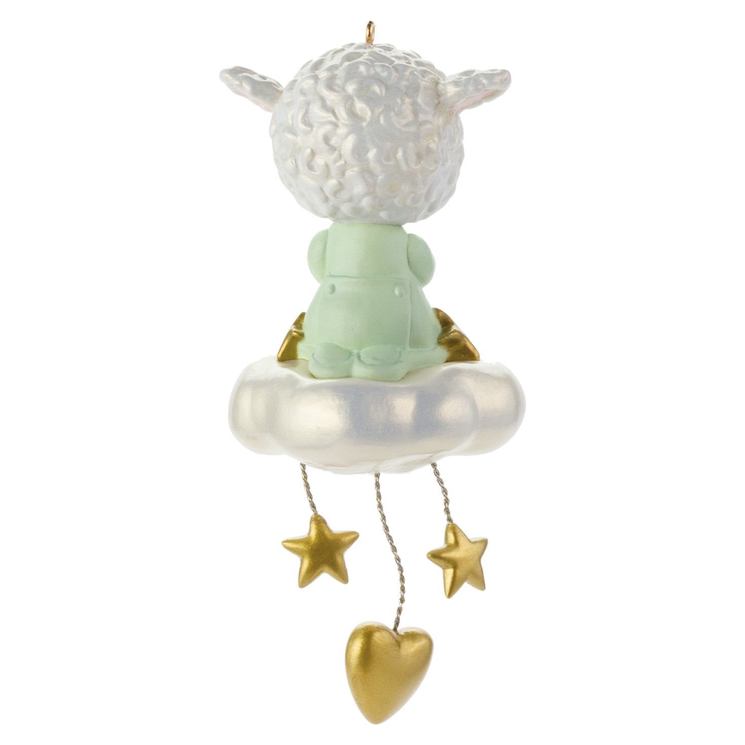 Hallmark Keepsake Ornament: Sweet Little Lamb of Faith Godchild