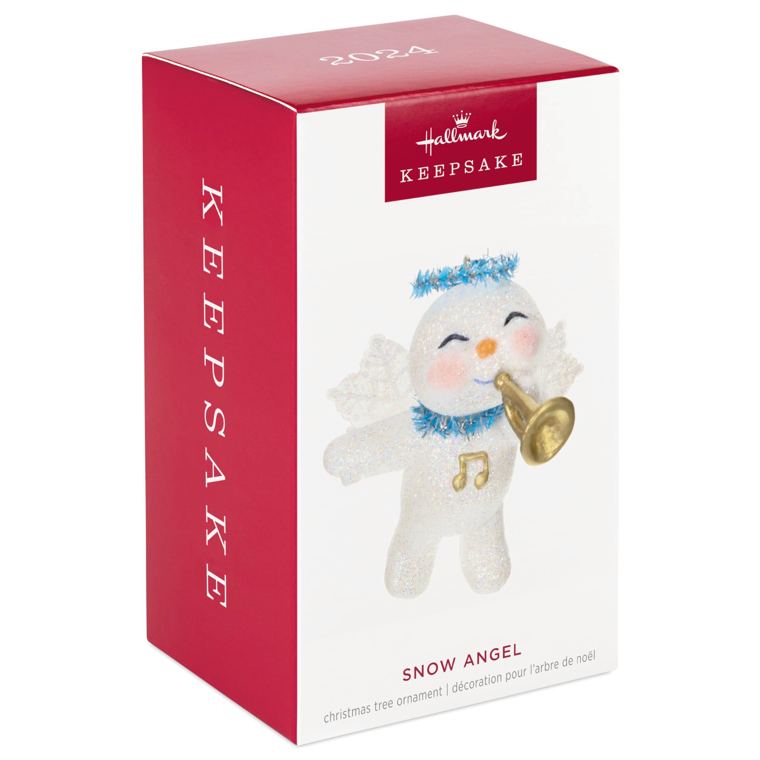 Hallmark Keepsake Christmas Ornament 2024, Snow Angel, Angel Collectors Gifts