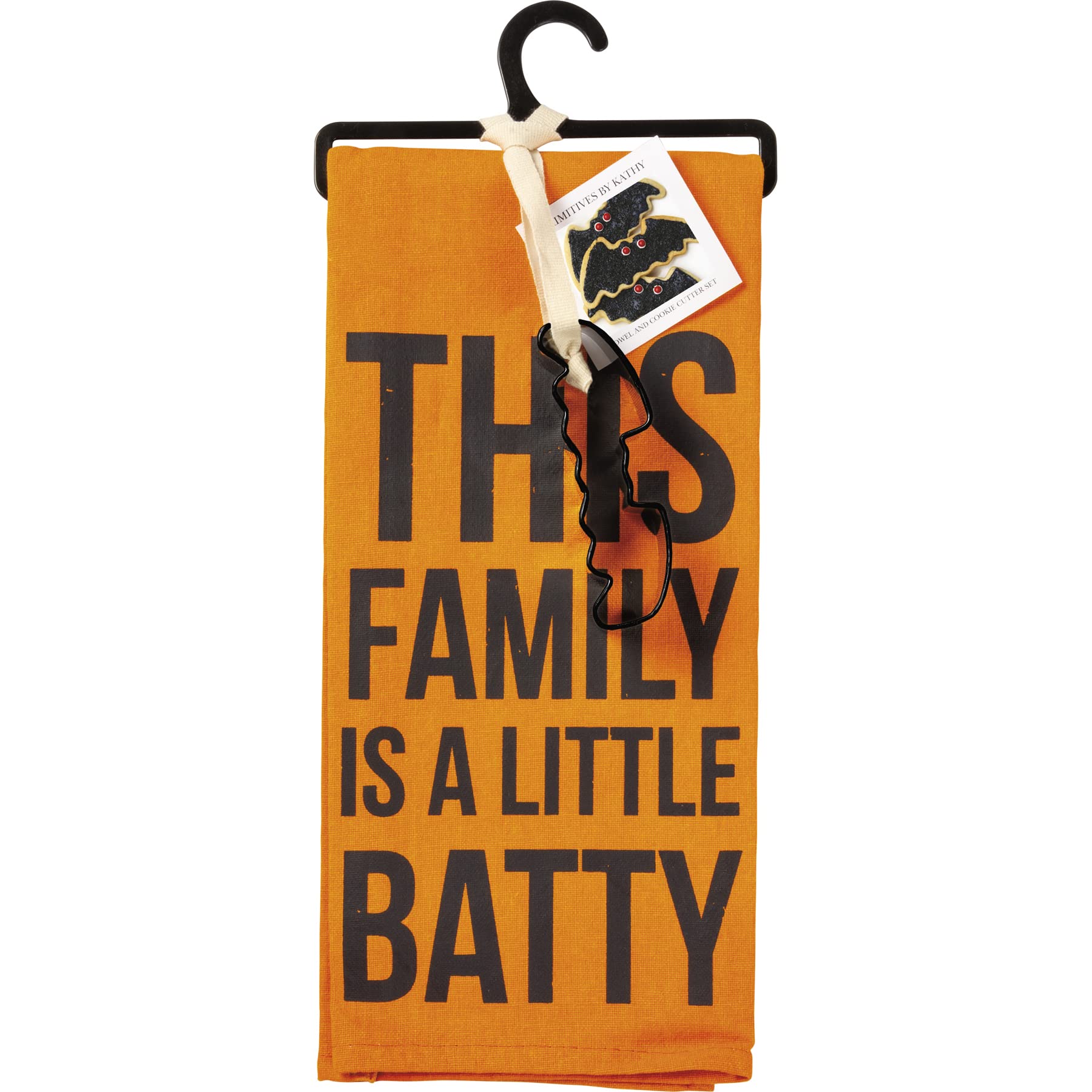 Towel & Cutter Set - This Family Is A Little Batty