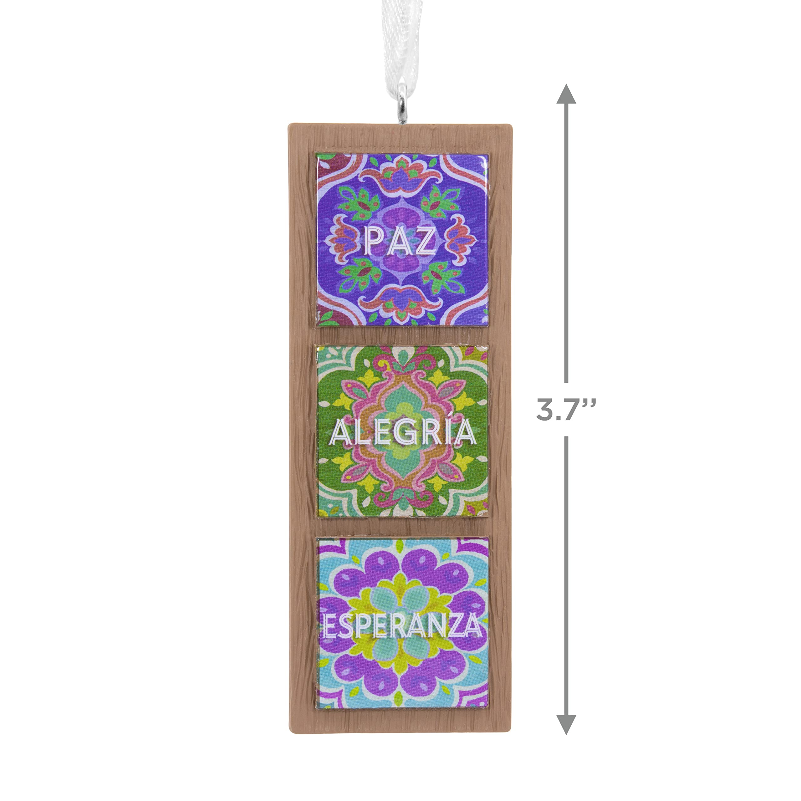 Hallmark Vida Peace Tiles Christmas Ornament (0001HDA1586)