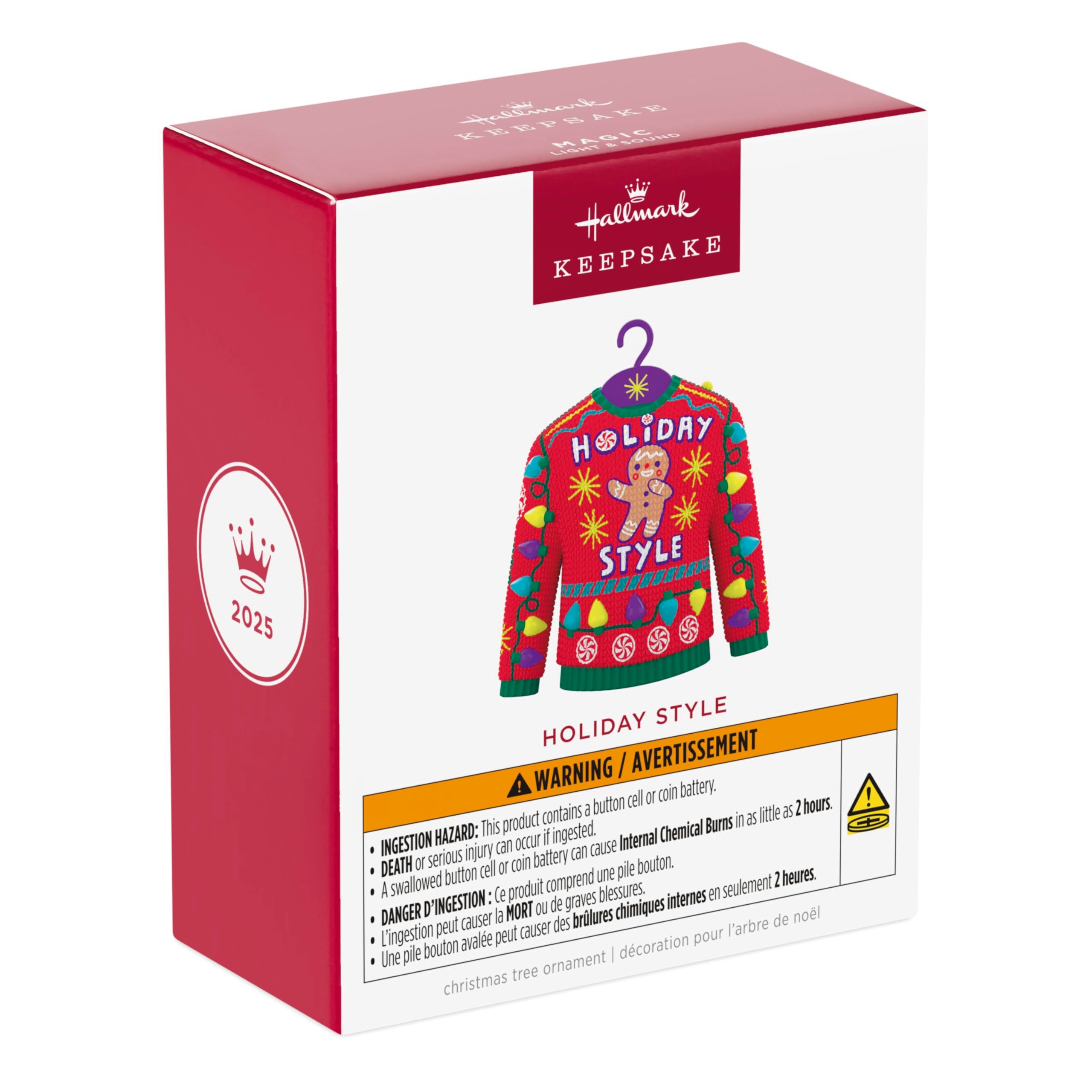 Holiday Style 2025 Hallmark Keepsake Christmas Ornament