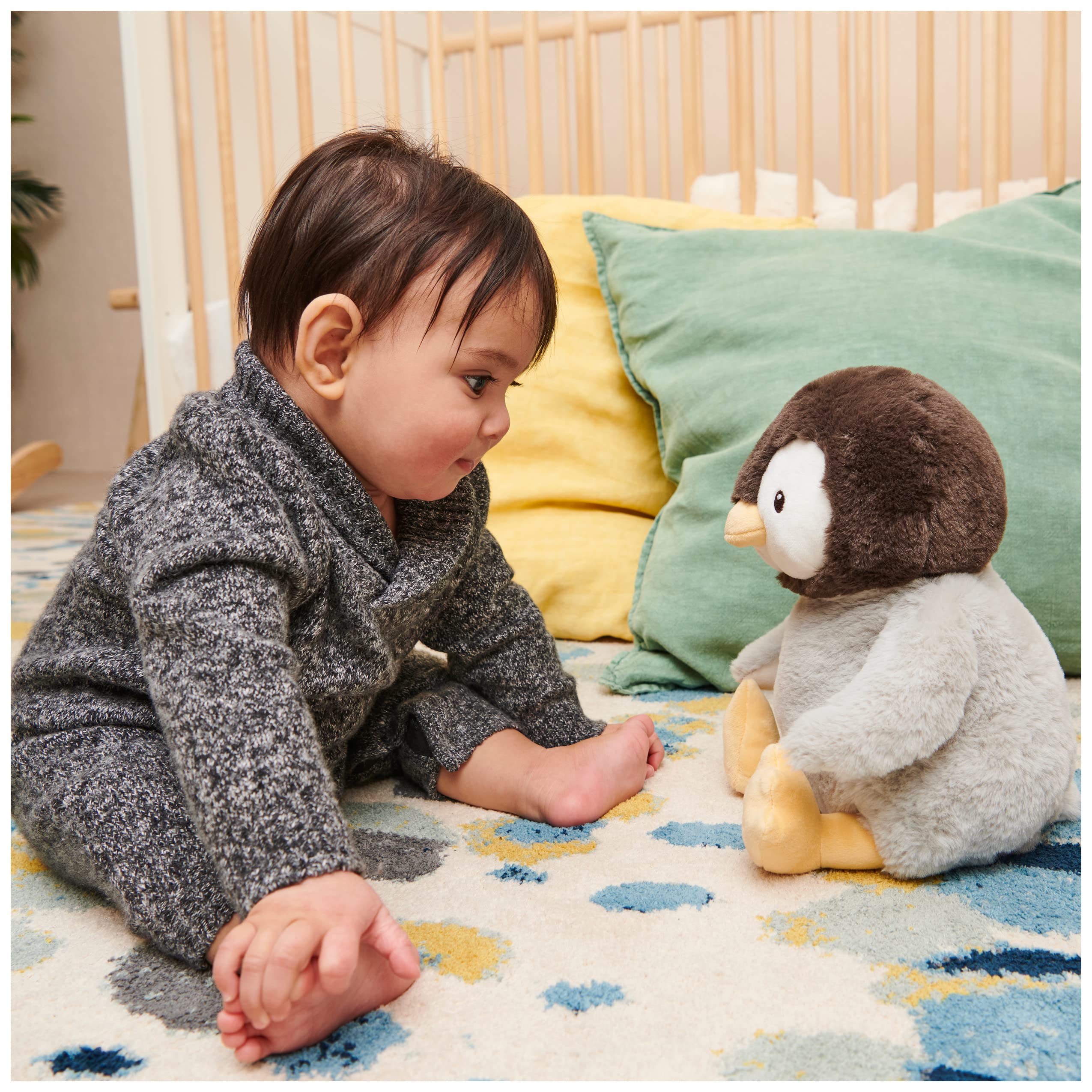 Baby GUND Kissy the Penguin Animated Musical Flappy Plush