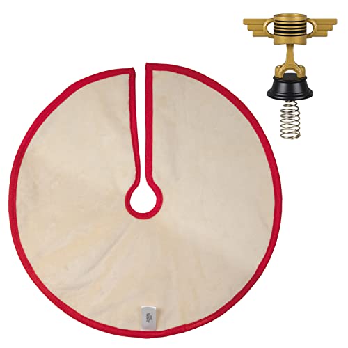 Hallmark Keepsake 2022, Miniature Disney/Pixar Cars Radiator Springs Tree Topper and Christmas Tree Skirt Set