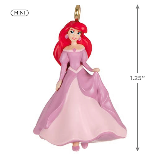 Hallmark Keepsake 1.25" Miniature Christmas Ornament 2023, Disney The Little Mermaid Ariel Mini