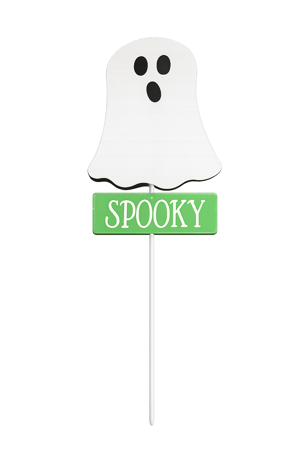 Spooky Ghost Halloween Decor Yard Stake