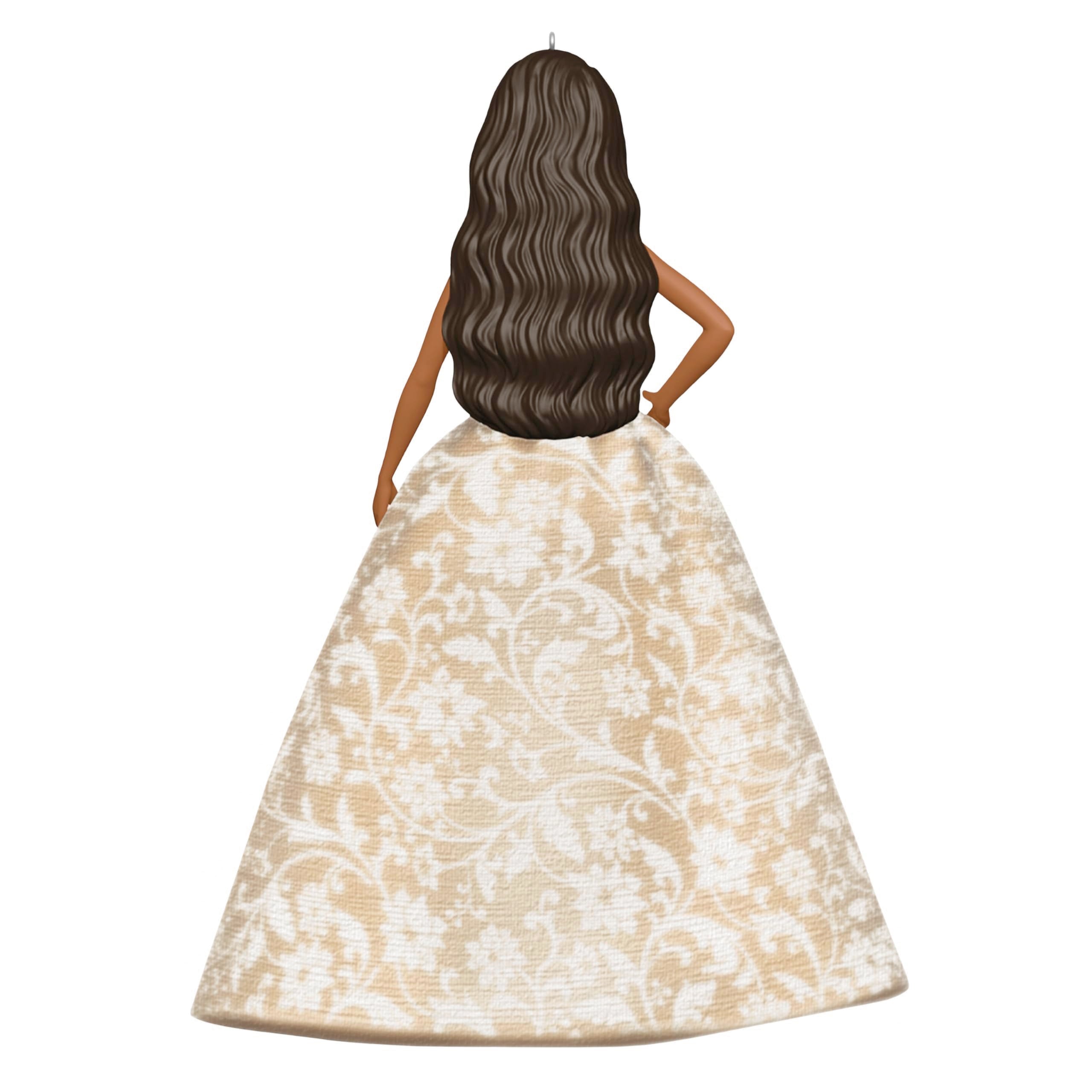 Holiday Barbie Ornament, Inspired by the 2025 Holiday Barbie Doll, 2025 Hallmark Keepsake Christmas Ornament