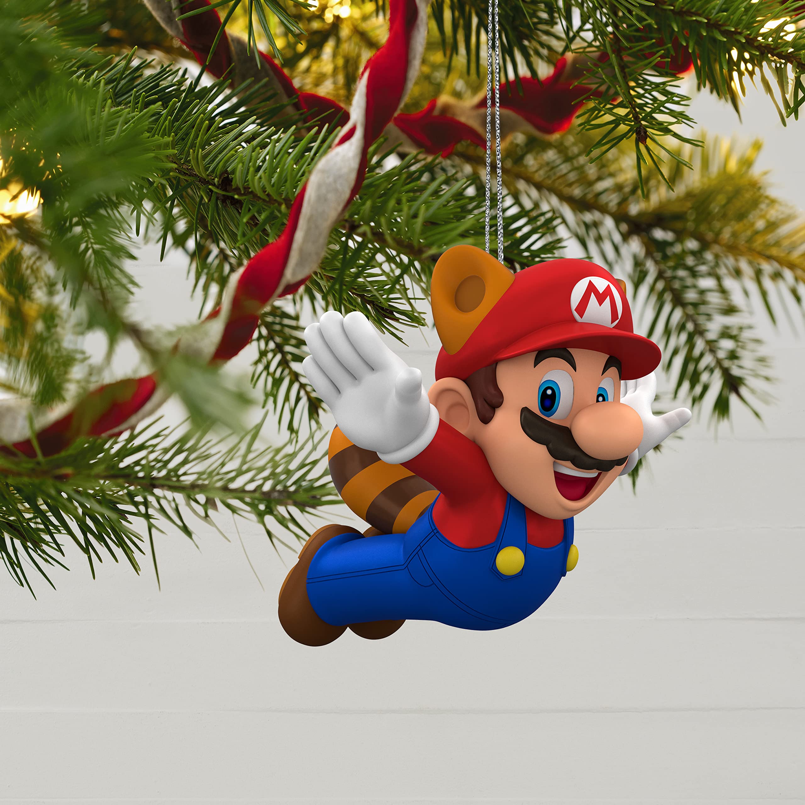 Hallmark Keepsake Christmas Ornament 2022, Nintendo Super Mario Powered Up With Mario Raccoon