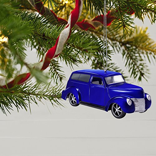 Hallmark Keepsake Christmas Ornament 2018 Year Dated, Car Keepsake Kustoms 1940 Ford, Metal