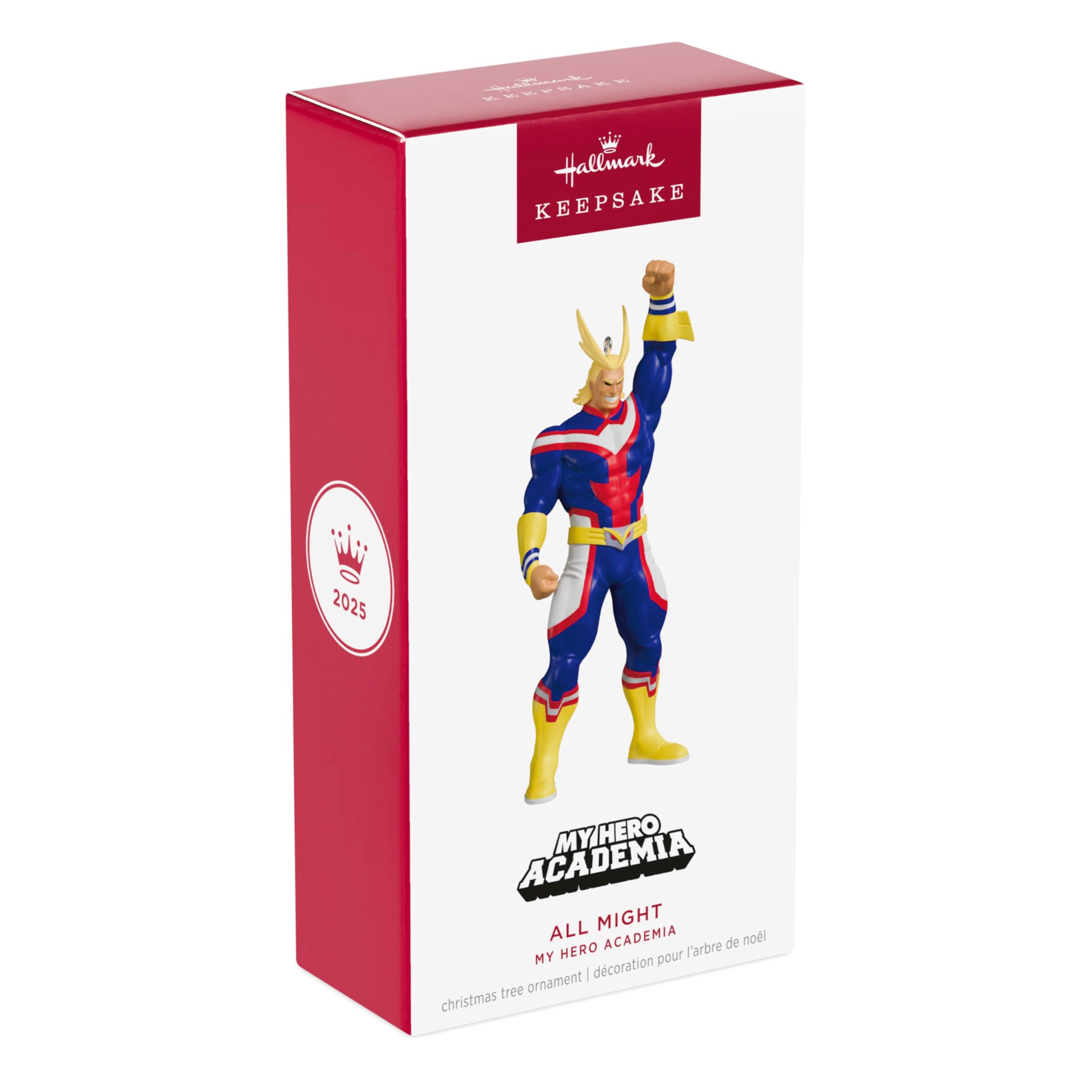 All Might My Hero Academia 2025 Hallmark Christmas Ornament