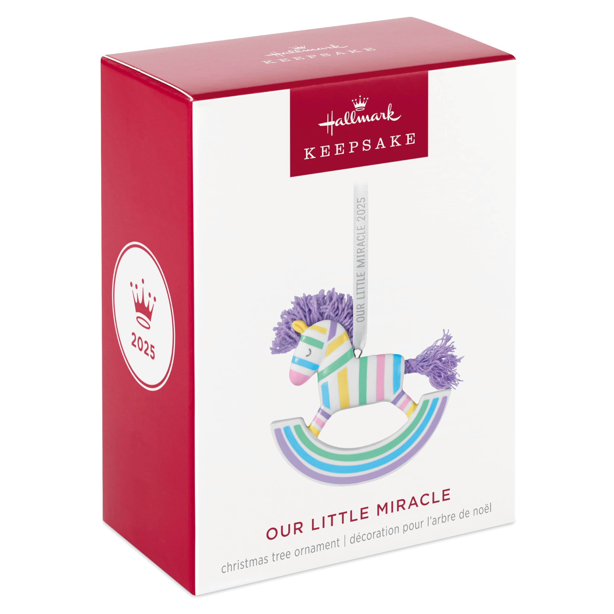Our Little Miracle 2025 Hallmark Keepsake Christmas Ornament