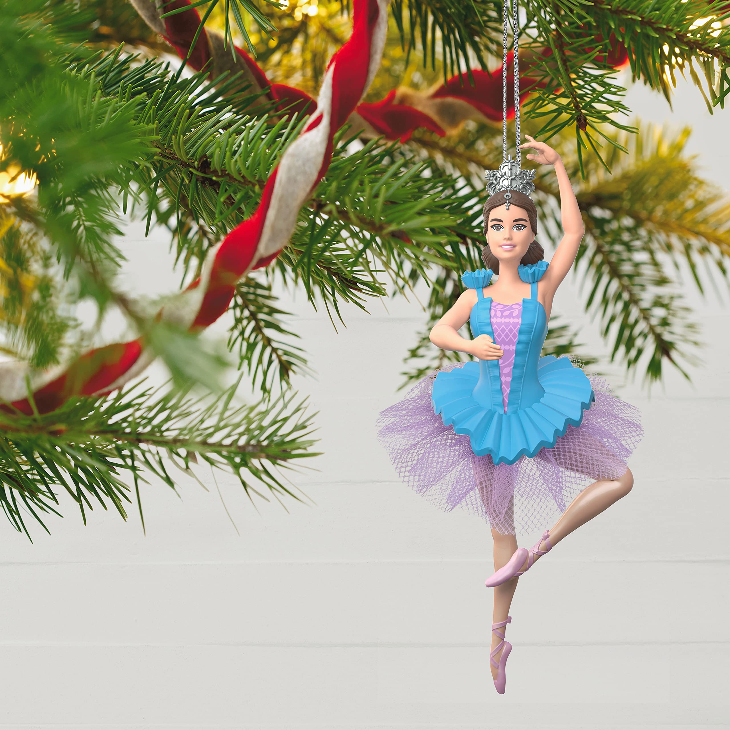 Hallmark Keepsake Plastic, Christmas Ornament 2022, Barbie Beautiful Ballerina