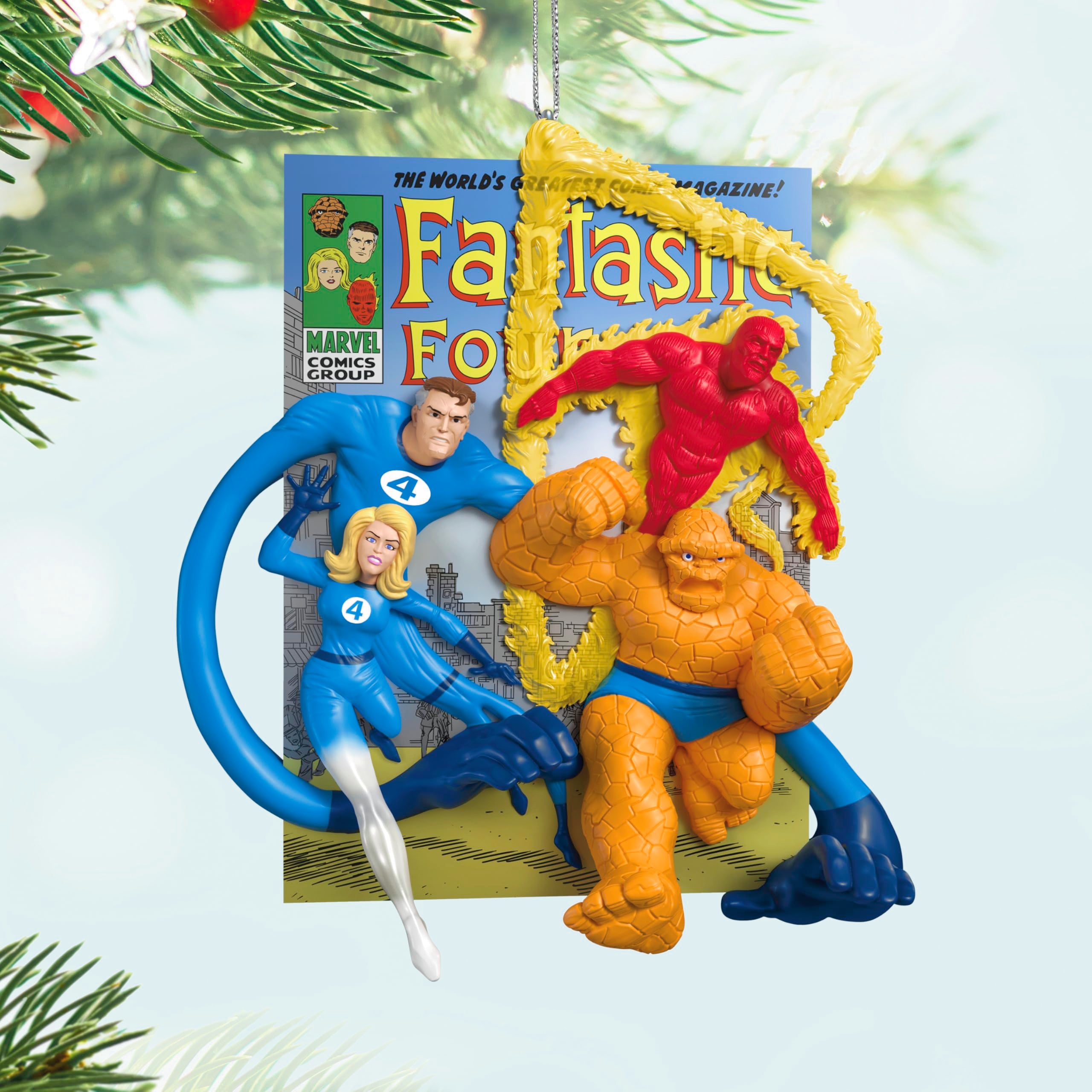 Fantastic Four 2025 Hallmark Keepsake Christmas Ornament