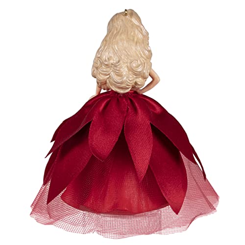 Hallmark Keepsake Christmas Ornament, plastic, 2022 Holiday Barbie Doll