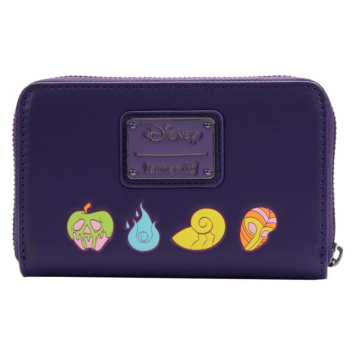 Loungefly Disney Villains in the Dark Zip Around Wallet