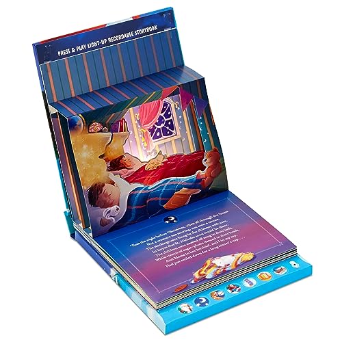 Hallmark The Night Before Christmas Recordable Pop-Up Book with Lights (Gift for Kids and Grandchildren)