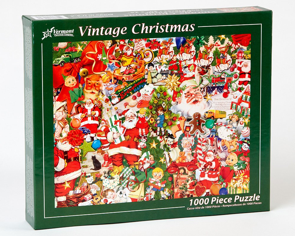 Vintage Christmas Puzzle