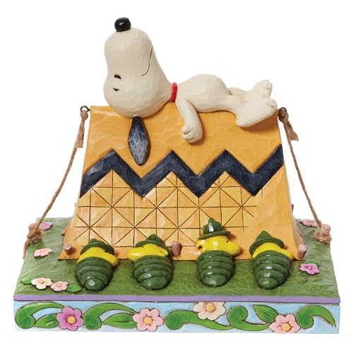 Snoopy & Woodstock Camping