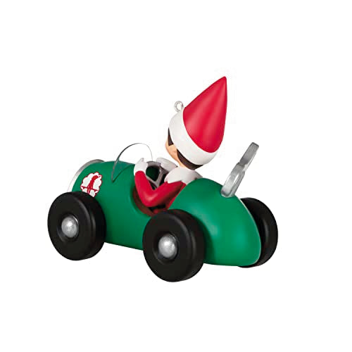 Hallmark Keepsake Christmas Ornament 2023, The Elf on The Shelf Race to The Finish Scout Elf, Elf on Shelf Gifts