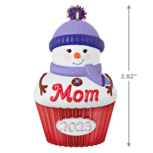 Hallmark Keepsake Christmas Ornament 2023, Mom Cupcake, Family Gifts