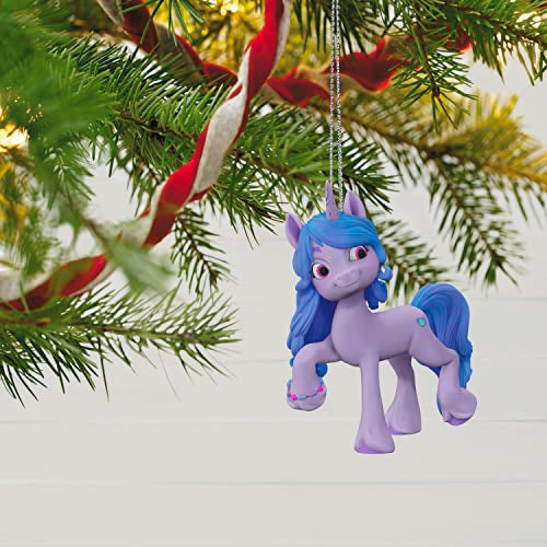 Hallmark Keepsake Christmas Ornament 2023, Hasbro My Little Pony: A New Generation Izzy Moonbow, Gifts for Kids