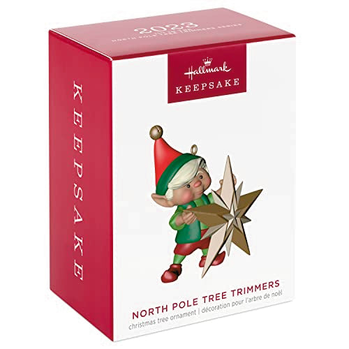 Hallmark Keepsake Christmas Ornament 2023, North Pole Tree Trimmers, Gifts for Her