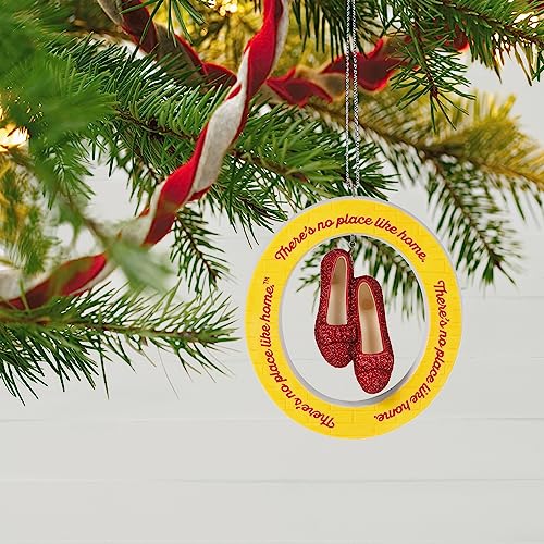 Hallmark Keepsake Christmas Ornament 2023, The Wizard of Oz Ornament, "There's No Place Like Home," Porcelain Ornament, Movie Gifts