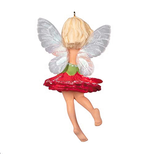 Hallmark Keepsake Christmas Ornament 2023, Fairy Messengers Carnation Fairy, Gift for Her