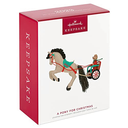 Hallmark Keepsake Christmas Ornament 2023, A Pony for Christmas 2023, Gifts for Her