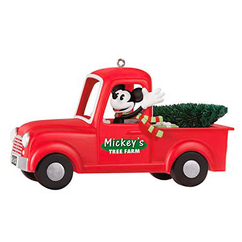 Hallmark Keepsake Christmas Ornament 2023, Disney Mickey Mouse Mickey's Tree Farm 2023, Gifts for Disney Fans