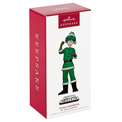 Hallmark Keepsake Christmas Ornament 2023, Deku My Hero Academia, Izuku Midoriya Anime Gifts