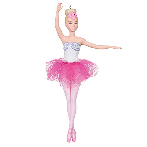 Hallmark Keepsake Christmas Ornament 2023, Barbie Beautiful Ballerina Ornament, Gift for Kids, Girls