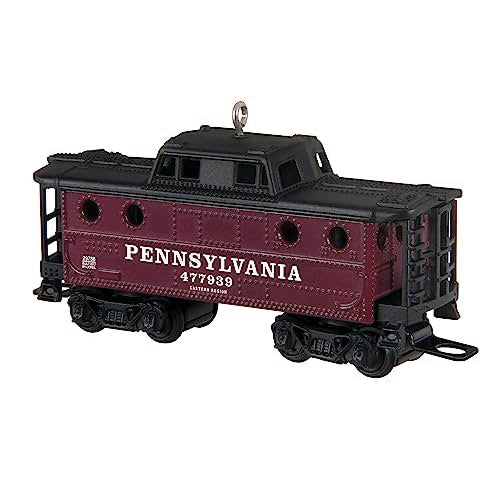 Hallmark Keepsake Christmas Ornament 2023, Lionel Pennsylvania K4 Caboose, Metal Train Ornament, Train Gifts