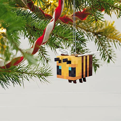 Hallmark Keepsake Christmas Ornament 2023, Minecraft Bee, Gifts for Gamers