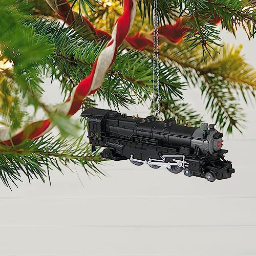 Hallmark Keepsake Christmas Ornament 2023, Lionel Trains Black 1361 Pennsylvania K4 Steam Locomotive Metal, Train Gifts