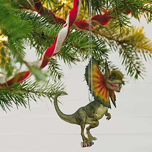 Hallmark Keepsake Christmas Ornament 2023, Jurassic Park 30th Anniversary Dilophosaurus, Dinosaur Gifts