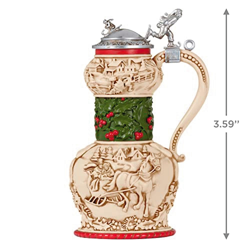 Hallmark Keepsake Christmas Ornament 2023, Beer Stein, Beer Gifts