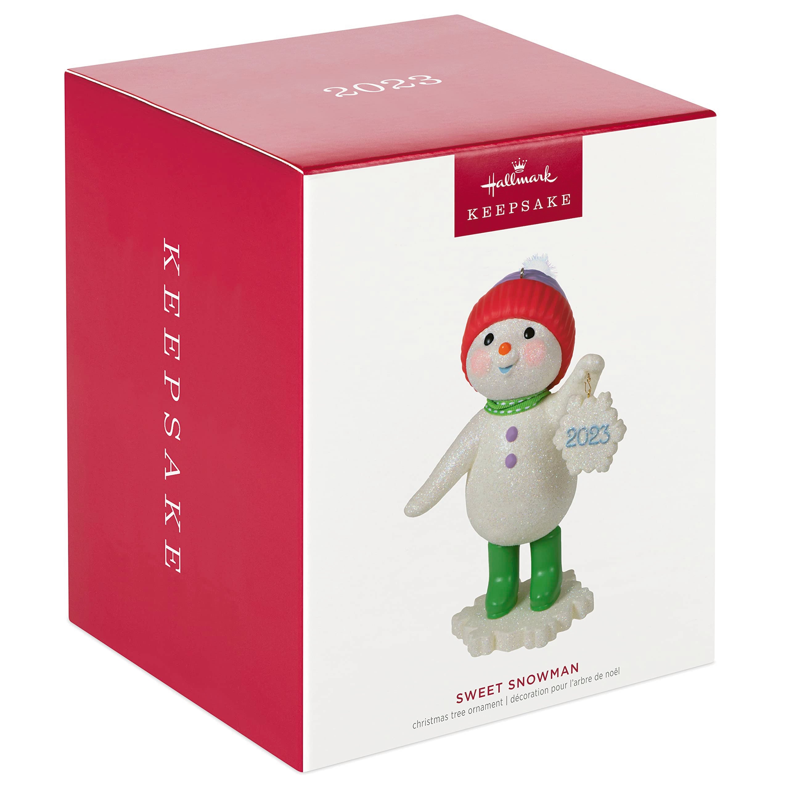 Hallmark Keepsake Christmas Ornament 2023, Sweet Snowman, Snowman Gifts