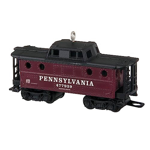 Hallmark Keepsake Christmas Ornament 2023, Lionel Pennsylvania K4 Caboose, Metal Train Ornament, Train Gifts