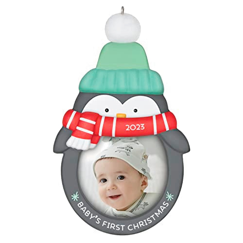 Hallmark Keepsake Christmas Ornament 2023, Baby's 1st Christmas Photo Frame