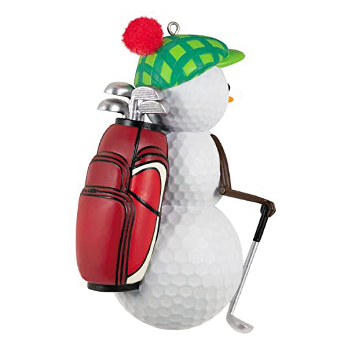 Hallmark Keepsake Christmas Ornament 2023, Jolly Golfer, Snowman Ornament, Golf Gifts