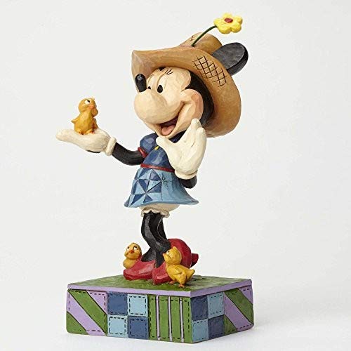 Enesco 4049636 Disney Traditions Farmer Minnie Figurine