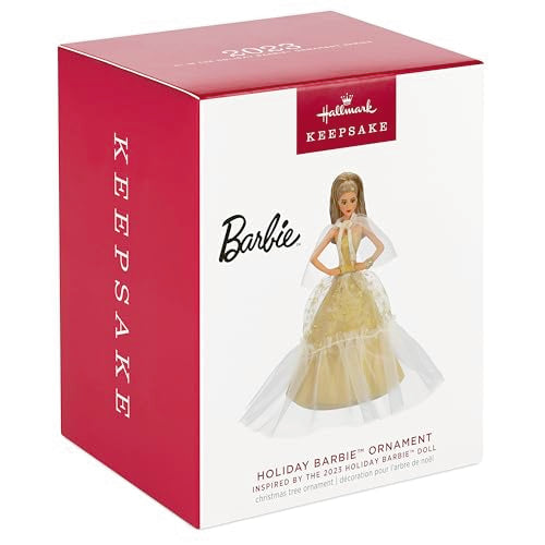 Hallmark Keepsake Christmas Ornament 2023, 2023 Latina Holiday Barbie, Barbie Gifts