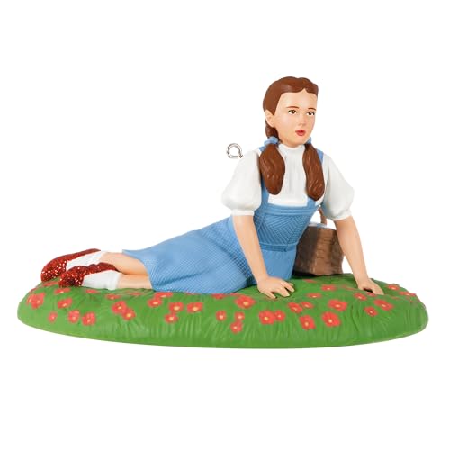 Hallmark Keepsake Christmas Ornament 2023, The Wizard of Oz Ornament, Under The Poppies' Spell, Dorothy Gifts