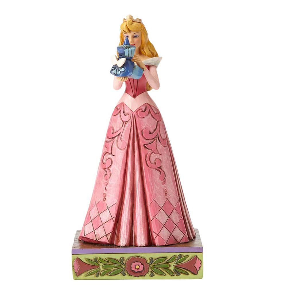 Jim Shore Disney Wonder and Wisdom Princess Aurora with Fairy Figurine 4054275