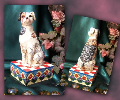 Heartwood Creek Jim Shore Terrier Figurine